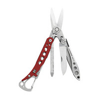 莱泽曼（LEATHERMAN）STYLE时髦CS迷你多用组合剪刀 莱特曼口袋钥匙扣工具 新潮时尚造型 红色