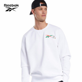 Reebok运动经典 猫和老鼠 T&J Sweat Crew2男女休闲长袖套头衫GK9161 GK9161_白色 A/L