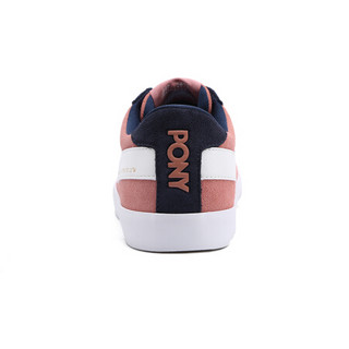 PONY/波尼经典款滑板鞋Topstar女款休闲鞋板鞋84W1TS01 粉色 35