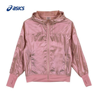 ASICS/亚瑟士 2020春夏女式珠光涂层运动梭织夹克 2032B441-700 粉色 S
