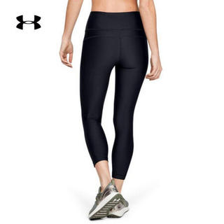 安德玛官方UA HeatGear女子运动紧身裤Under Armour1352538 黑色001 S