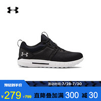 安德玛官方UA HOVR CTW女子运动休闲鞋Under Armour3022469 黑色001 39