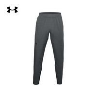 安德玛 官方UA Flex Woven男子运动窄口长裤Under Armour1352028 灰色012 L