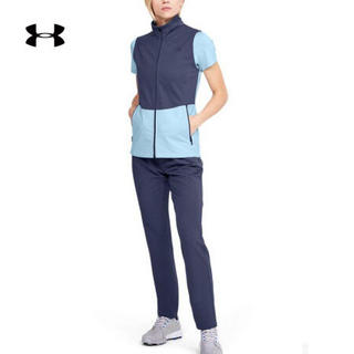 安德玛官方UA Soft Shell女子运动马甲Under Armour1350219 蓝色497 S