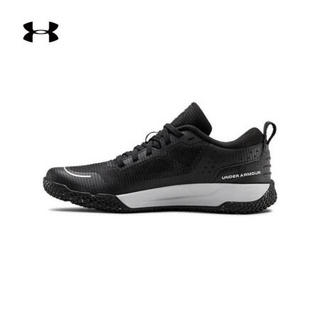 安德玛官方UA Mainshock X Level男童跑步鞋Under Armour3022523 黑色002 36.5