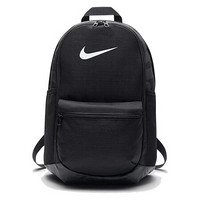 耐克Nike双肩包男女通用训练旅行背包中号BA5329 Black/Black/White ONE SIZE