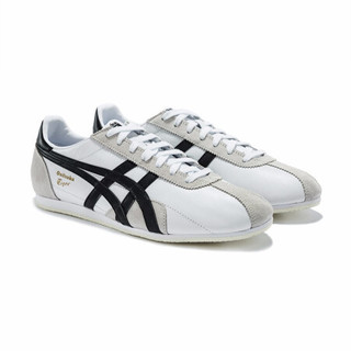 Onitsuka Tiger鬼塚虎运动休闲鞋 RUNSPARK男女鞋 TH201L-9950 D201L-100白色 40.5