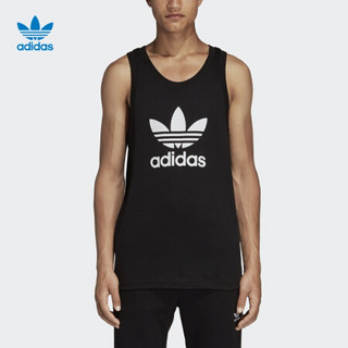 阿迪达斯官方 adidas 三叶草 TREFOIL TANK 男子背心DV1509 如图 L