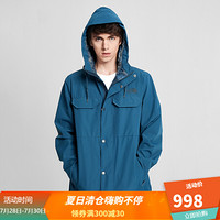 TheNorthFace北面冲锋衣外套男户外防水透气上新|497F N4L/蓝色 L