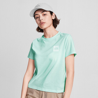 TheNorthFace北面短袖T恤女户外吸湿排汗上新|499Y K29/绿色 XL