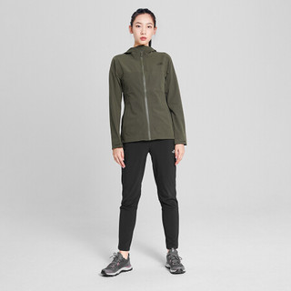 TheNorthFace北面2020春季防水透气冲锋衣女户外|46L5 21L/绿色 S