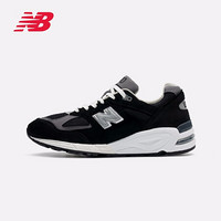 New Balance NB官方美产990系列男鞋女鞋休闲鞋M990BK2 黑色 M990BK2 38