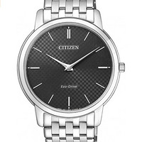 CITIZEN 西铁城 AR11 ELEGANCE 石英男士手表 39mm 黑色 银色 不锈钢