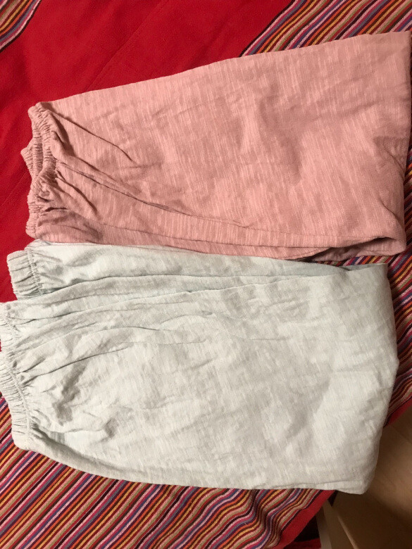 给宝宝买的防蚊裤，质量不错，穿着很舒服
