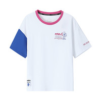 361°361运动t恤女2020夏季新款宽松休闲上衣生活圆领套头薄款体恤短袖