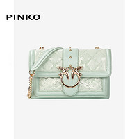 PINKO 品高 2020春夏单肩斜挎女士百搭小号新款小香风透明燕子包