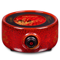 金灶（KAMJOVE） CH-100电陶炉茶炉 家用煮水炉不挑锅 铸铁壶适用烧水茶具 吉庆天红釉