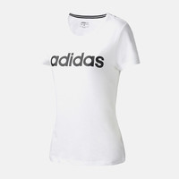 adidas阿迪达斯NEO女新款圆领休闲短袖T恤FP7873
