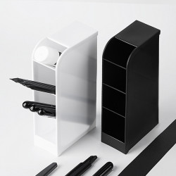 飞兹日常办公_fizz 飞兹 fz21013 斜插笔筒 月光白 单个装多少钱-什么