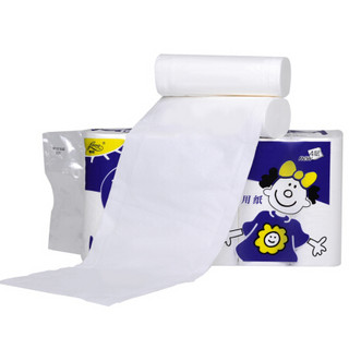 Libang 丽邦 4层妇婴卫生纸 婴儿卷纸 2提3.4KG组合 家用厕纸 无芯中长卷纸厕纸手纸