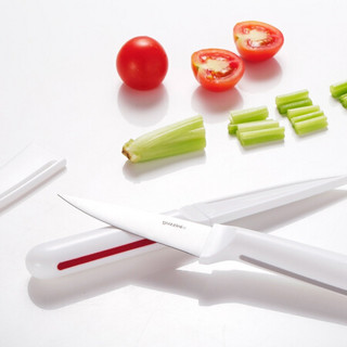利快 厨房剪刀意大利进口Guzzini水果果蔬菜刀刨皮刀 可分离剪刀（灰）8.5*2*20cm