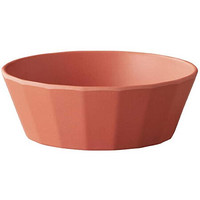 利快 餐具日本进口kinto树脂刀叉勺碗盆盘日系餐具单只装 碗 150mm  红色