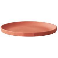 利快 餐具日本进口kinto树脂刀叉勺碗盆盘日系餐具单只装 盘 150mm  红色