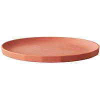 KINTO 利快 餐具日本进口kinto树脂刀叉勺碗盆盘日系餐具单只装 盘 250mm  红色