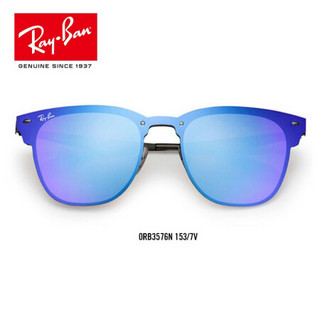 RayBan雷朋太阳眼镜骄阳系列派对达人男女款潮流时尚彩膜反光墨镜0RB3576N 153/7V紫色镜面反光镜片 尺寸47