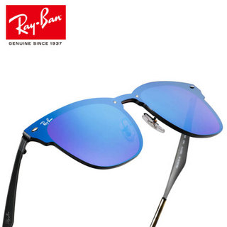 RayBan雷朋太阳眼镜骄阳系列派对达人男女款潮流时尚彩膜反光墨镜0RB3576N 153/7V紫色镜面反光镜片 尺寸47