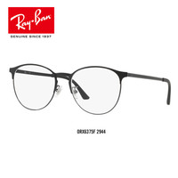 Ray-Ban 雷朋 RayBan 雷朋光学镜架男女半框金属框架近视镜框0RX6375F可定制 2944黑色镜框 尺寸55