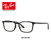 Ray-Ban 雷朋 RayBan雷朋光学镜架男女款枕型轻质典雅近视眼镜框0RX7149D可定制 2000黑色镜框 尺寸55