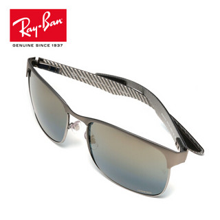 RayBan 雷朋太阳镜康目色偏光开车司机镜0RB8319CH可定制 9075J0枪色镜框偏光蓝色康目色镜片 尺寸60