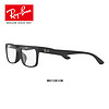 Ray-Ban 雷朋 RayBan雷朋光学镜架男女款全框舒适近视镜框0RX7123D 可定制 5196黑色镜框 尺寸56