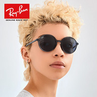 RayBan雷朋夏季新品太阳镜男女款潮流时尚气质墨镜0RB4304F可定制 902/73雪茄色镜框深棕色镜片 尺寸53