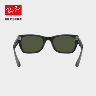 RayBan雷朋2020新品板材镜架复古方形时尚气质中性太阳镜0RB2248 绿色镜片 尺寸52