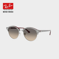 RayBan雷朋2020新品圆角大框时尚潮流炫酷男女款墨镜0RB4246 渐变灰色 尺寸51