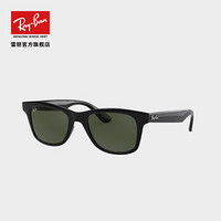 RayBan雷朋2020新品时尚方形款尼龙材质复古潮流太阳镜0RB4640F 绿色镜片 尺寸52