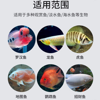 迪普尔 鱼盐海盐水族观赏鱼热带鱼黄粉用盐鱼缸矿物盐 晶纯盐1000g