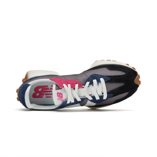 new balance 327系列 中性休闲运动鞋 MS327SFB 灰色/黑色/深蓝