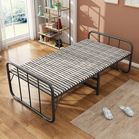 顺优 折叠床单人沙发床午睡午休床陪护床简易床 100cm宽E1级环保板 SY-087