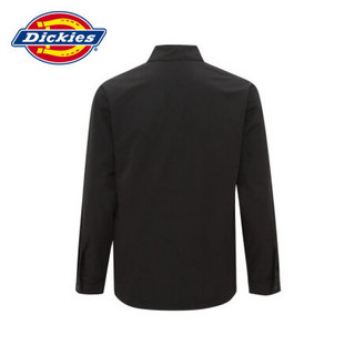 Dickies 20春季商品印花教练夹克 男式下摆抽绳防溅水薄外套DK007419 黑色 XL