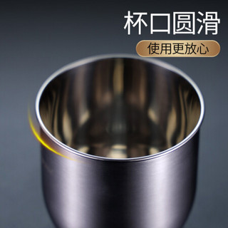 金钥匙（GOLDEN KEY） 儿童无手柄多用水杯8cm 咖啡杯茶杯 GK-SKB80-H