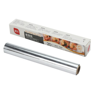 展艺加厚铝箔纸20m 锡纸烧烤用铝箔纸家用烤箱烤肉铝箔纸吸油纸烘焙工具 报价价格评测怎么样 什么值得买