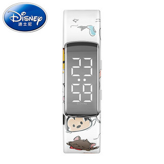 迪士尼（Disney）手表男女智能计步运动手环626电竞白-印花A款 *4件