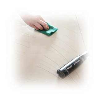 平安大通 瓷砖金属划痕清洁强力清洗地板砖黑色刮痕修复剂釉面去痕神器家用100ml*2