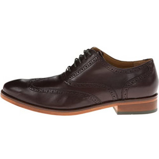 COLE HAAN Colton Wing Welt Oxford 男款真皮牛津鞋 Coffee Bean/Forest Green US7