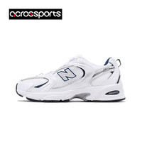 new balance 复古 男女鞋 白