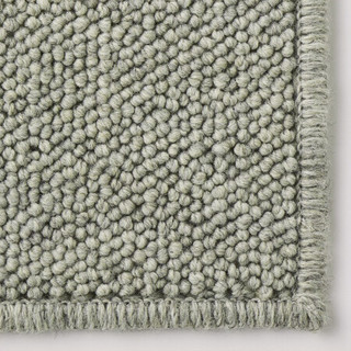 MUJI 聚酯纤维 圈绒地毯 灰色 100x140cm