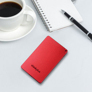 ThinkPad 思考本 US100 USB 3.1 移动固态硬盘 Type-C 1TB 红色